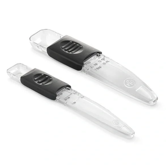NEW PAMPERED CHEF ADJUSTABLE MEASURING SPOON SET - Picture 2 of 2